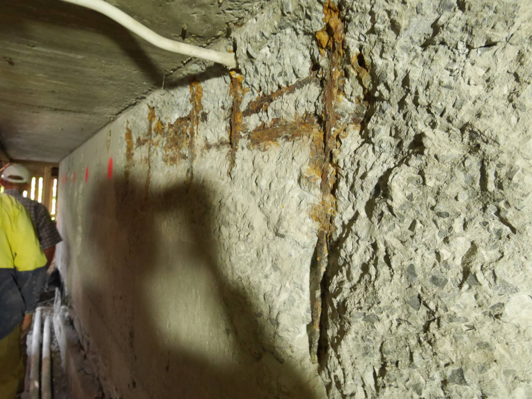 Concrete Spalling Remediation of Swimming Pool Wall – PROJECT