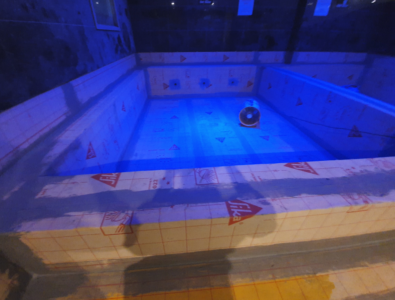 Waterproofing of Spas, Steam Room & Shower Areas – PROJECT